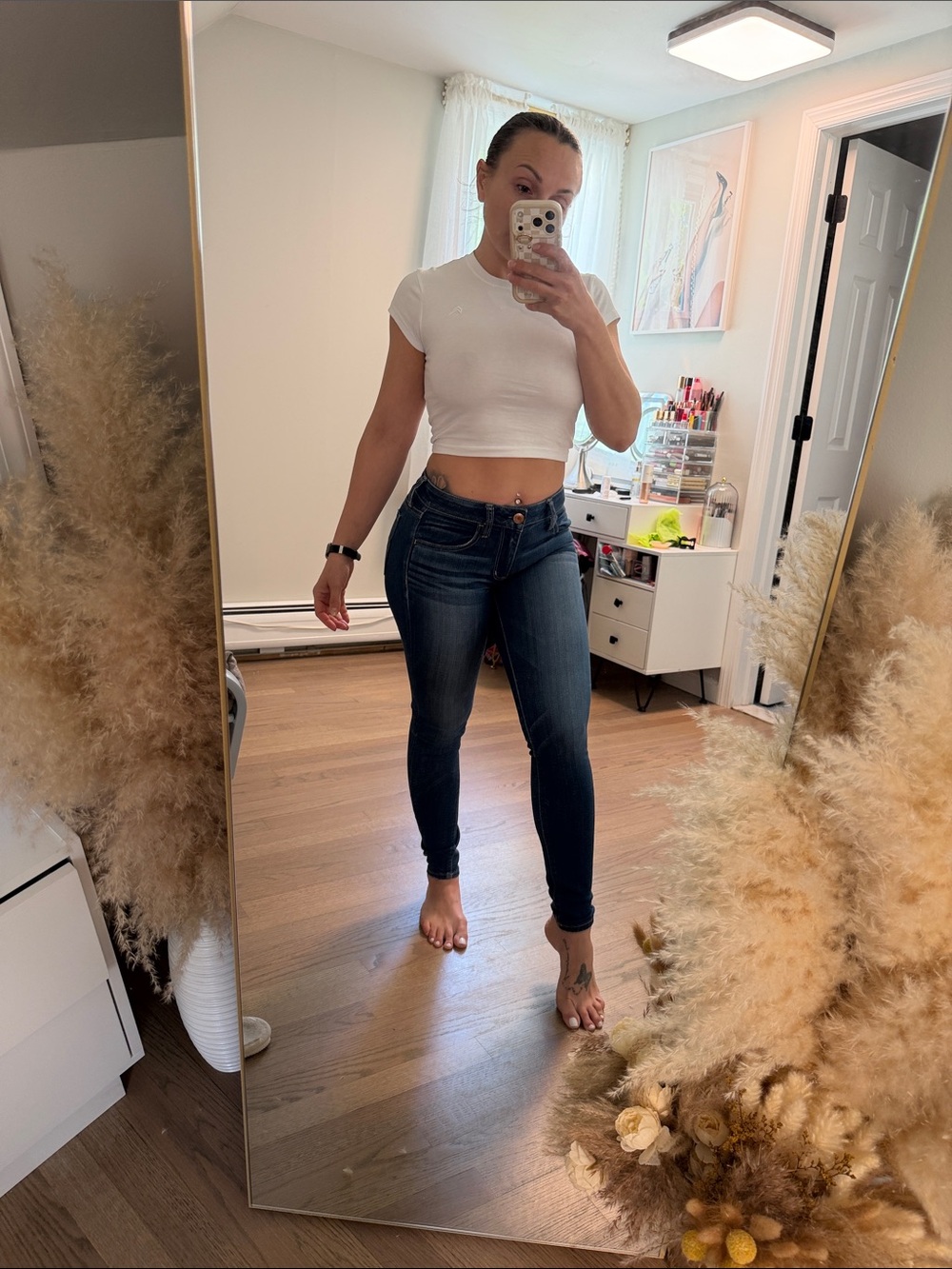 American Eagle Outfitters Blue Women's Denim Skinny Jeans